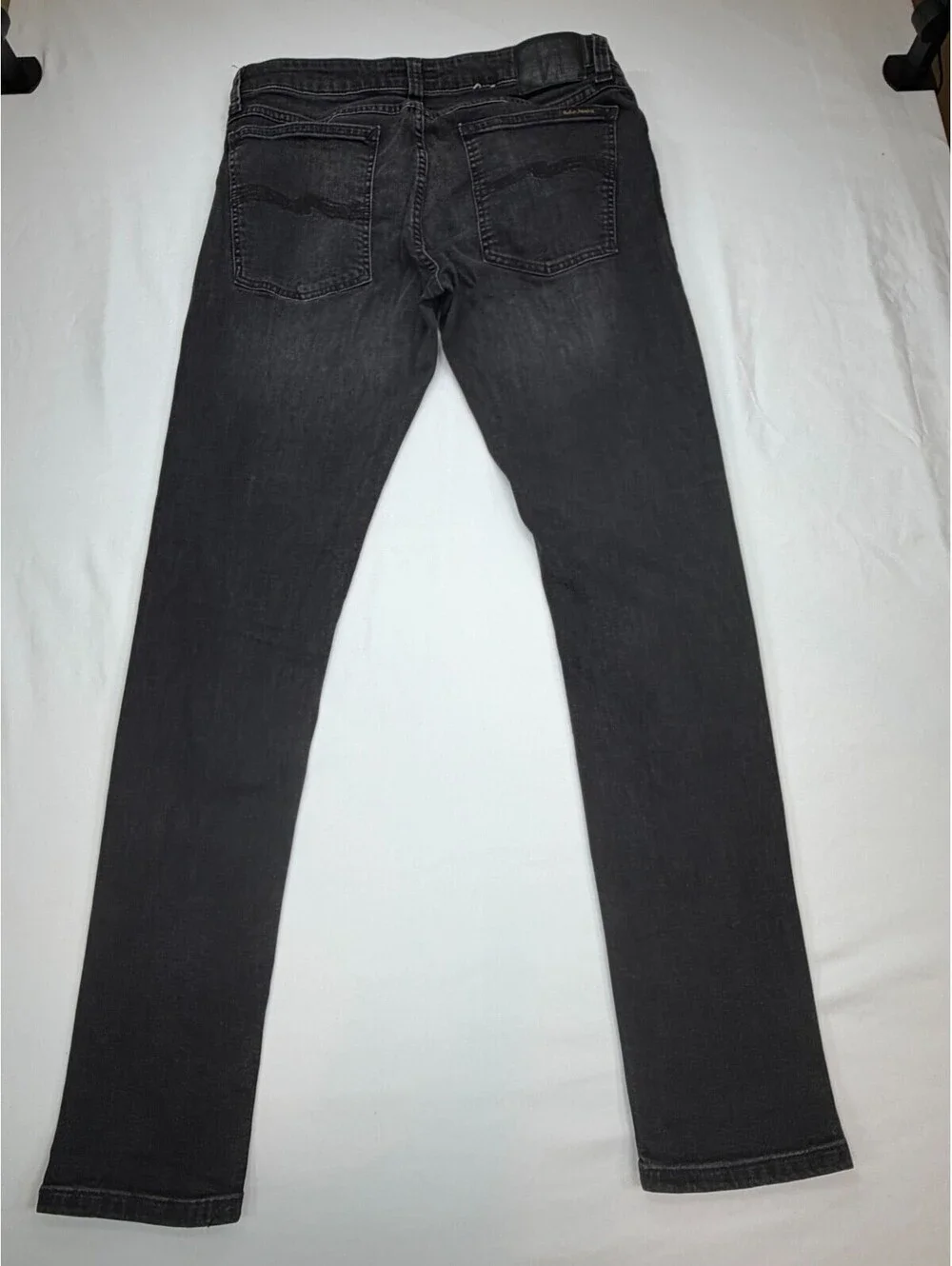 Nudie Jeans Co Men Jeans Organic Cotton Size 34 Black